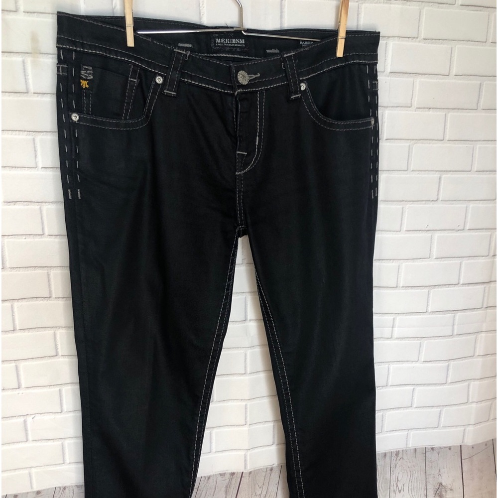 MEK Denim Collection Jeans Men's Berlin Straight Leg Black 32*32 NWOT